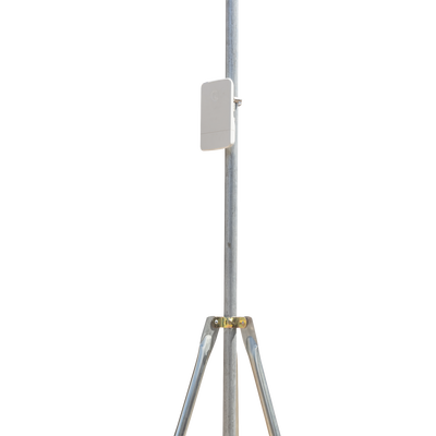 LINKEDPRO BY EPCOM - Kit de Montaje de Tripie con Mástil de 3 metros Ideal para instalar Antenas, Radios, Cámaras, etc...