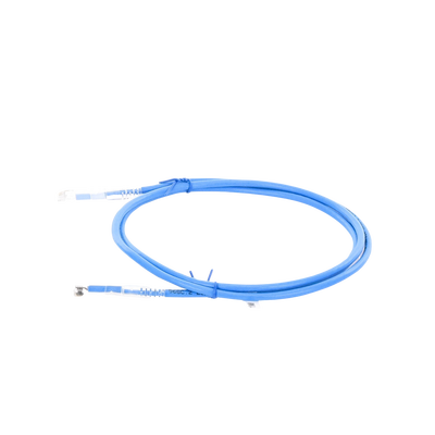 LINKEDPRO BY EPCOM - Cable de Parcheo Slim UTP Cat6A - 1 Metro (3.28 Pies) Azul, Diámetro Reducido (28 AWG)