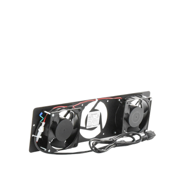 LINKEDPRO BY EPCOM - Kit de 2 Ventiladores 110 Vca (12 x 12 cm) con Clavija para Gabinete de Piso