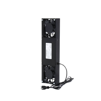 LINKEDPRO BY EPCOM - Kit de 2 Ventiladores (12 x 12 cm) con 3 Tomas de Corriente 110 Vca/50 Hz con Clavija