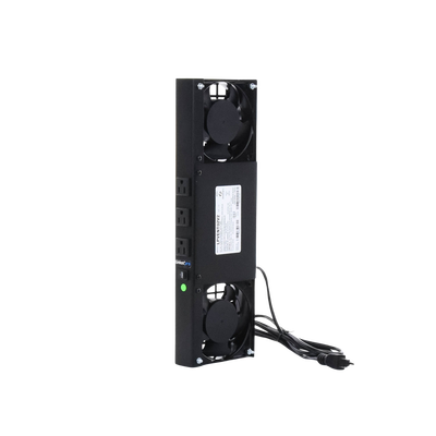 LINKEDPRO BY EPCOM - Kit de 2 Ventiladores (12 x 12 cm) con 3 Tomas de Corriente 110 Vca/50 Hz con Clavija
