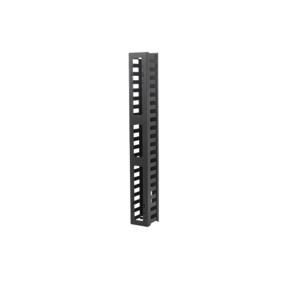 LINKEDPRO BY EPCOM - Organizador de Cable Vertical de 21 Unidades Rack Sencillo, Compatible con Racks Serie EIRL y EIQR