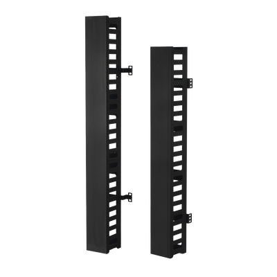 LINKEDPRO - Kit Organizador Vertical de Cable Sencillo para Rack EIRL-5545