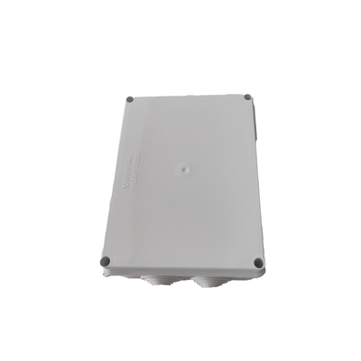 LINKEDPRO - Caja de Conexiones Impermeable IP65, 10 Entradas, Dimensiones 200 x 155 x 80 mm, para Instalaciones Industriales, Comerciales y Residenciales, Incluye Tornillería para su Instalación