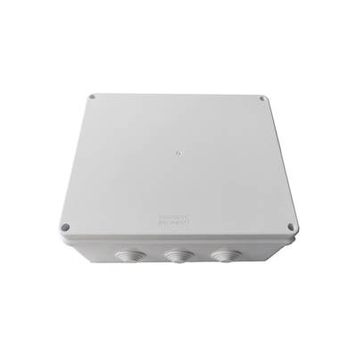 LINKEDPRO - Caja de Conexiones Impermeable IP65, 12 Entradas, Dimensiones 300 x 250 x 120 mm, para Instalaciones Industriales, Comerciales y Residenciales, Incluye Tornillería para su Instalación