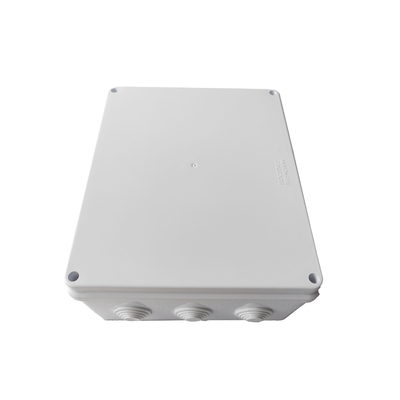 LINKEDPRO - Caja de Conexiones Impermeable IP65, 12 Entradas, Dimensiones 300 x 250 x 120 mm, para Instalaciones Industriales, Comerciales y Residenciales, Incluye Tornillería para su Instalación