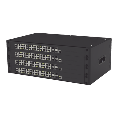 LINKEDPRO BY EPCOM - Gabinete para Montaje en Pared liviano, 4 Unidades de rack, Profundidad máxima de trabajo 250 mm, Se envía el Gabinete Armado.
