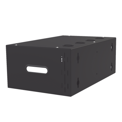 LINKEDPRO BY EPCOM - Gabinete para Montaje en Pared liviano, 4 Unidades de rack, Profundidad máxima de trabajo 250 mm, Se envía el Gabinete Armado.