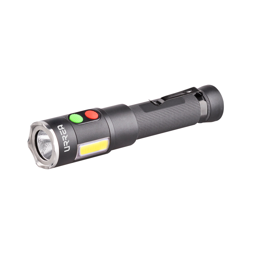 Urrea - Linterna LED c/alarm rec 600lm