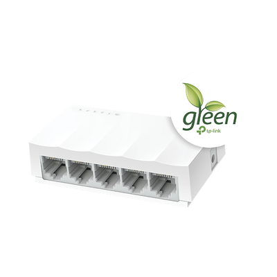 TP-LINK - Switch para escritorio 5 puertos 10/100Mbps