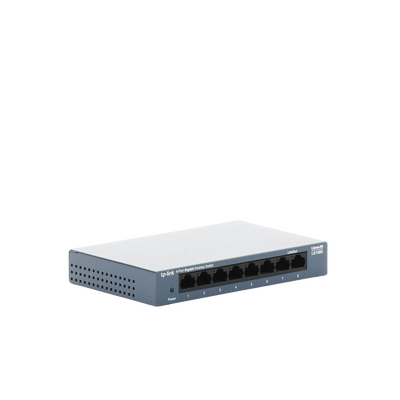 TP-LINK - Switch de escritorio Gigabit de 8 puertos 10/100/1000Mbps, carcasa metálica