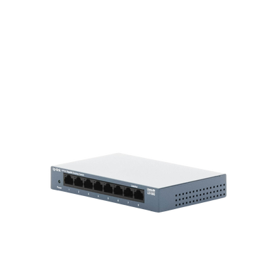 TP-LINK - Switch de escritorio Gigabit de 8 puertos 10/100/1000Mbps, carcasa metálica