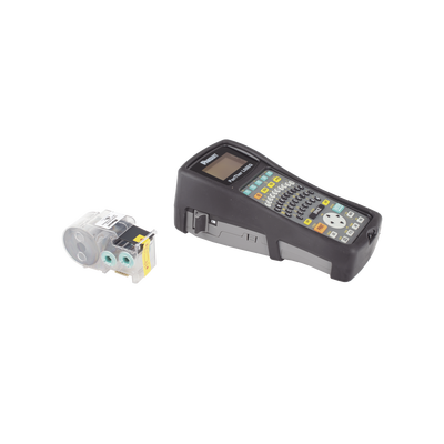 PANDUIT - Kit de Impresora Etiquetadora, Para Identificación de Cables, Componentes y Equipos de Seguridad, Con Teclado Qwerty, de Transferencia Térmica, con Adaptador AC