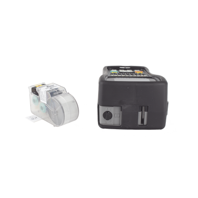 PANDUIT - Kit de Impresora Etiquetadora, Para Identificación de Cables, Componentes y Equipos de Seguridad, Con Teclado Qwerty, de Transferencia Térmica, con Adaptador AC