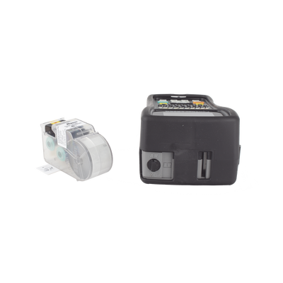 PANDUIT - Kit de Impresora Etiquetadora, Para Identificación de Cables, Componentes y Equipos de Seguridad, Con Teclado Qwerty, de Transferencia Térmica, con Adaptador AC