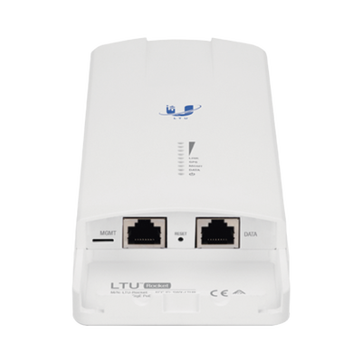 UBIQUITI - Radio Estación Base PtMP LTU™ Rocket, hasta 600 Mbps, 5 GHz (4.9 - 6.2 GHz), con filtrado de RF patentado y GPS sync para un rendimiento superior