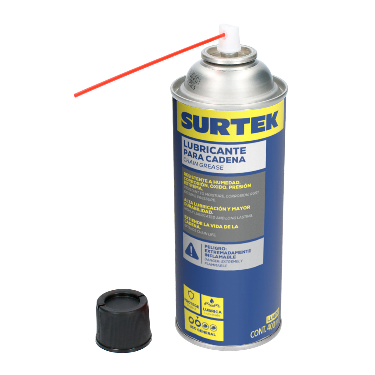 Surtek - Lubricante p/cadena 400ml