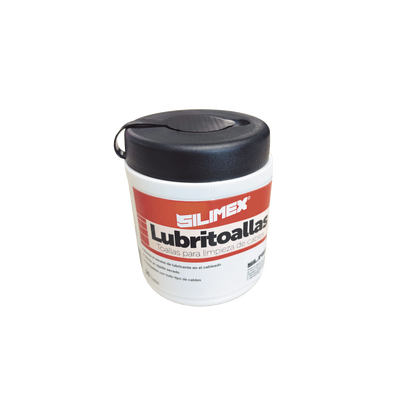 SILIMEX - Lubritoallas para Cables / Elimina el Exceso de Lubricante en Jalado por Tuberías / Toallitas Húmedas con Doble Textura / Limpieza Rápida y Segura / Compatibles con Todo Tipo de Cableado / Presentación de 30 Piezas