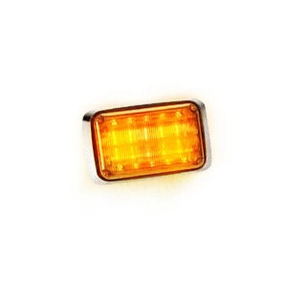 FEDERAL SIGNAL - Luz de Emergencia QuadraFlare, Mica y LED color Ámbar