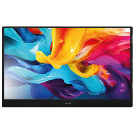 LANIX - Monitor LANIX LX160 15.6" Resolución 1920x1080 FHD Panel IPS 2xUSB-C 1xMini HDMI