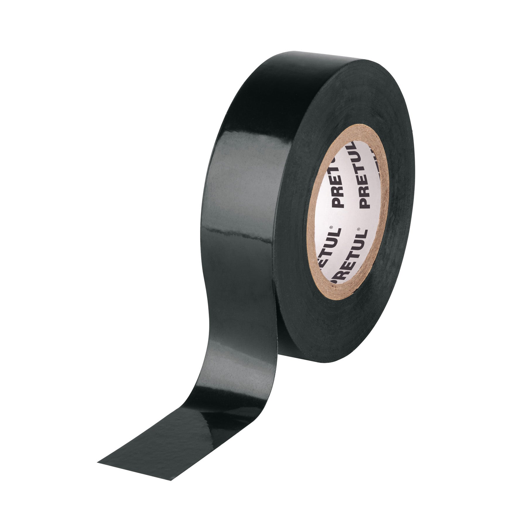 Cinta de aislar de 18 m x 19 mm, negra en blister, Pretul