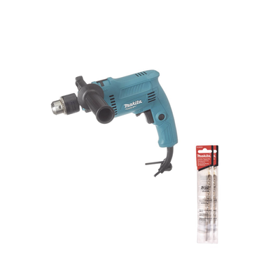 MAKITA - Rotomartillo de 570 W, 16mm 5/8in V.V.R. 0-2900 Rpm con Broquero Metálico.