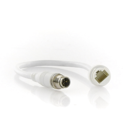 HIKVISION - Cable Adaptador Tipo Aviación a RJ45 (Red) para el Kit Movil DS-MP5604SD/GLF(LITE)(KIT)