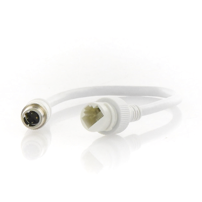 HIKVISION - Cable Adaptador Tipo Aviación a RJ45 (Red) para el Kit Movil DS-MP5604SD/GLF(LITE)(KIT)