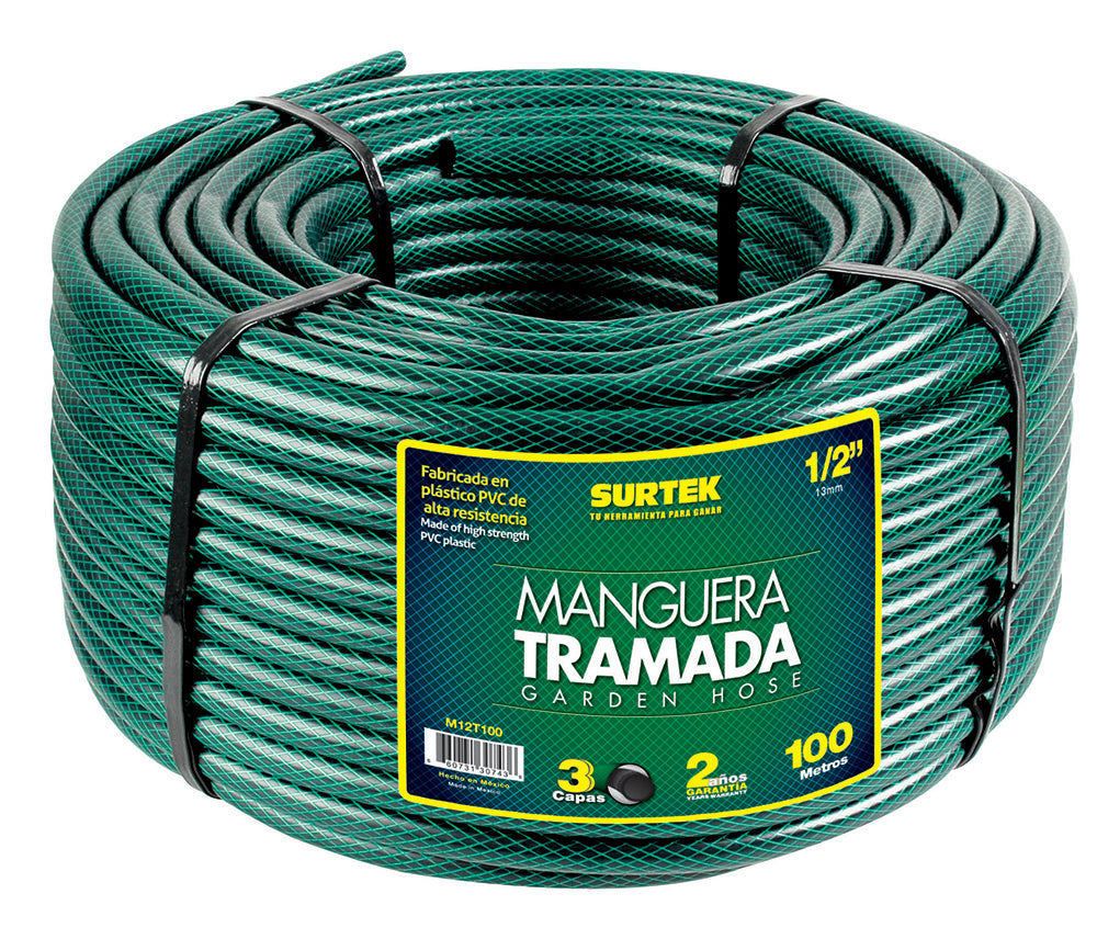 Surtek - Manguera trama vde rl 1 in50m