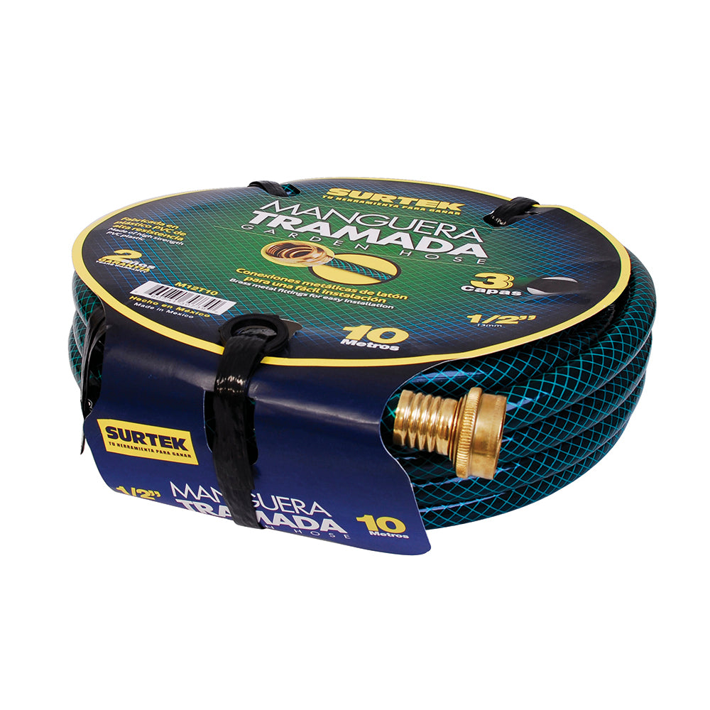 Surtek - Manguera trama cm vde 3/4 in 25m