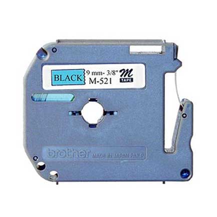 BROTHER - Cinta Brother M521 Negro sobre Azul 9mmx8m PT85