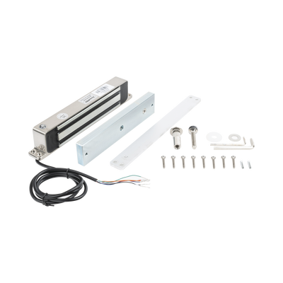 ACCESSPRO - Chapa magnética 350LBs de montaje superficial para exterior IP68