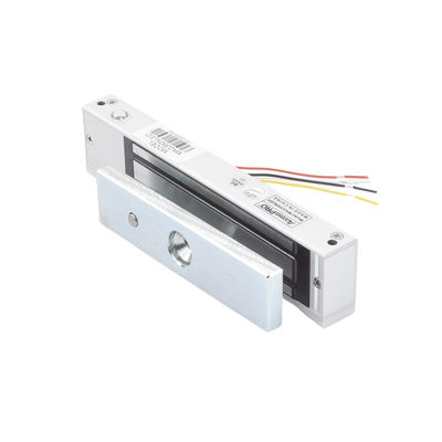 ACCESSPRO - Chapa magnética de 350 lbs / Con LED indicador / Para uso en interior