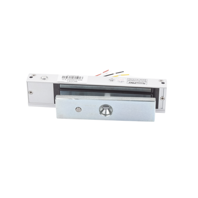 ACCESSPRO - Chapa magnética de 350 lbs / Con LED indicador / Para uso en interior
