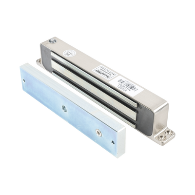 ACCESSPRO - Chapa magnética 600lbs de montaje superficial para exterior IP68