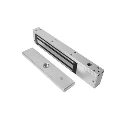ACCESSPRO - Chapa Magnética 600 lbs con LED y Sensor de Bloqueo de Placa
