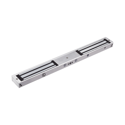 ACCESSPRO - Chapa magnética Doble 600L lbs por lado con LED Ultra-brillante/ Libre de Magnetismo Residual / Sensor de estado de la placa