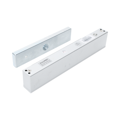 ACCESSPRO - Chapa Magnética de 600 lbs con LED Ultra-brillante, Sensor de Estado de Placa y Sin Magnetismo Residual