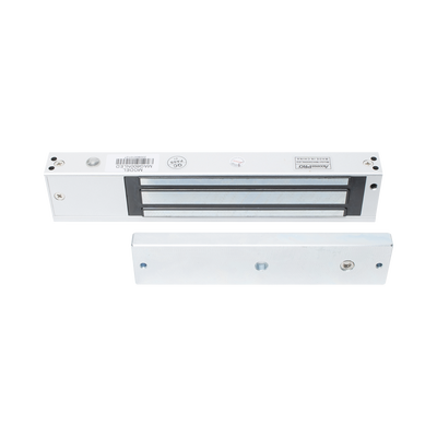 ACCESSPRO - Chapa Magnética de 600 lbs con LED Ultra-brillante, Sensor de Estado de Placa y Sin Magnetismo Residual