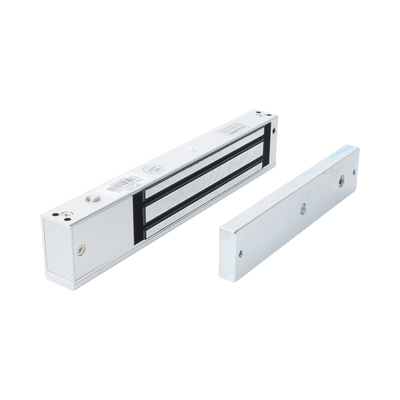 ACCESSPRO - Chapa Magnética de 600 lbs con LED Ultra-brillante, Sensor de Estado de Placa y Sin Magnetismo Residual