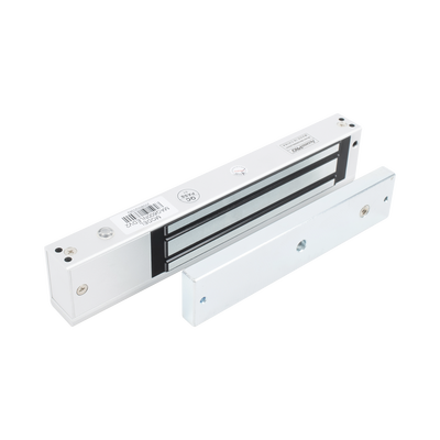 ACCESSPRO - Chapa magnética 600 lbs con LED Ultra-brillante/ Libre de Magnetismo Residual / Sensor de estado de la placa