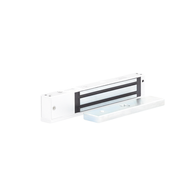 ACCESSPRO - Chapa Magnética con temporizador/  600 lbs/  con LED/ Sensor de Bloqueo de Placa/