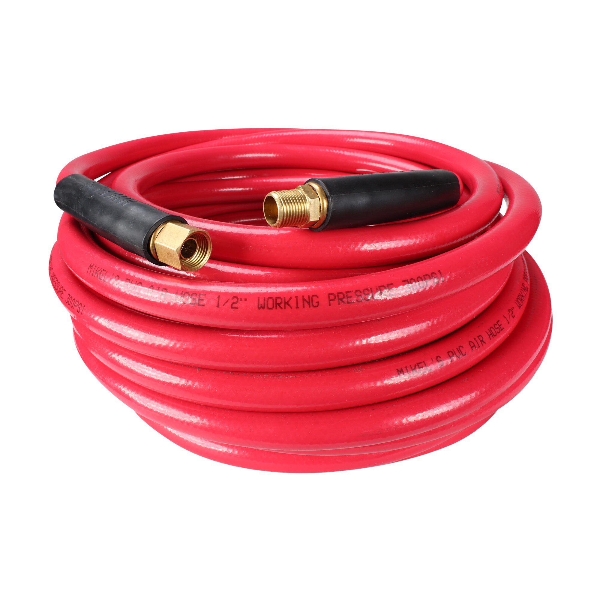 Manguera de PVC para aire a presión 1/2” x 15 m conexión 1/2” NPT