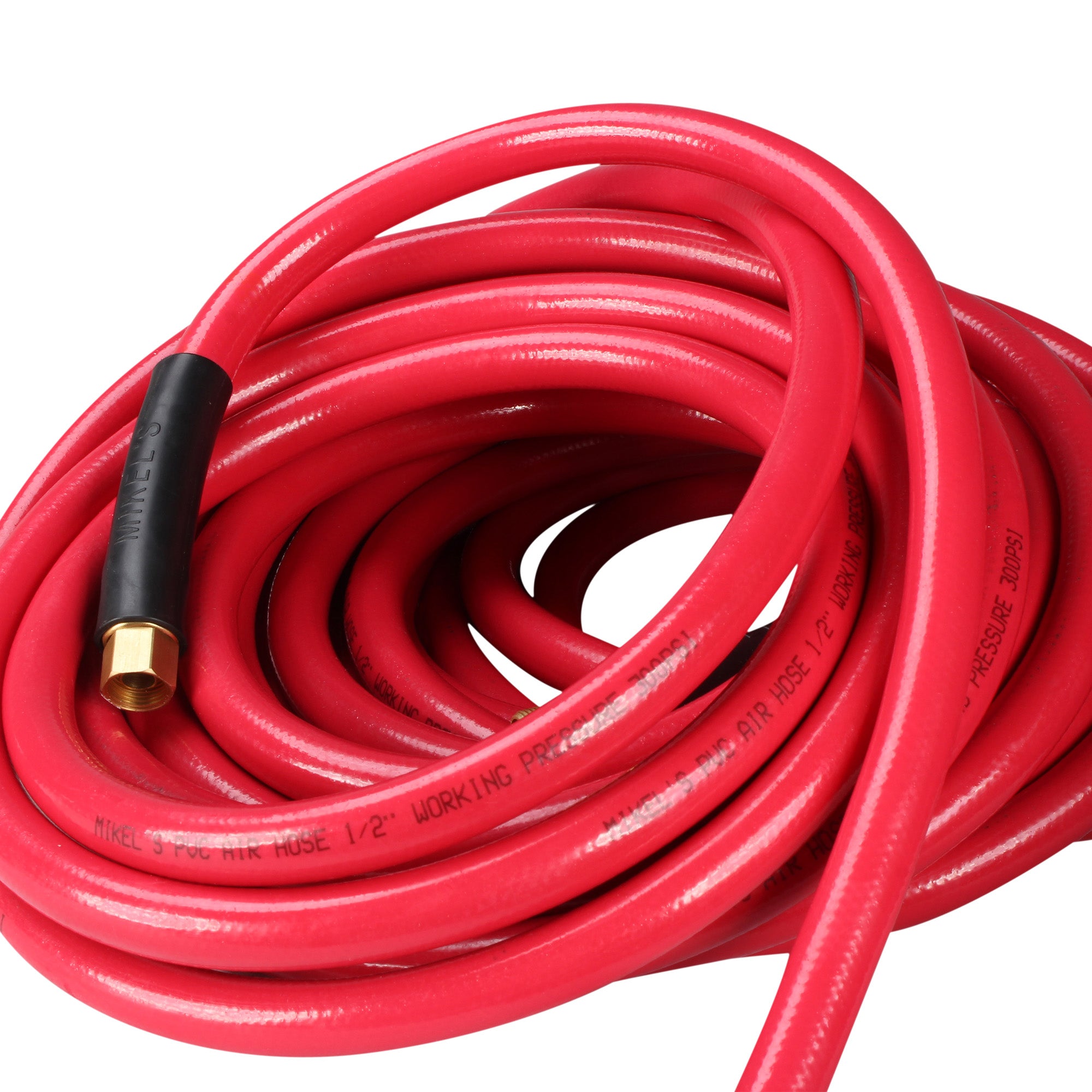 Manguera de PVC para aire a presión 1/2” x 20 m conexión 1/2” NPT