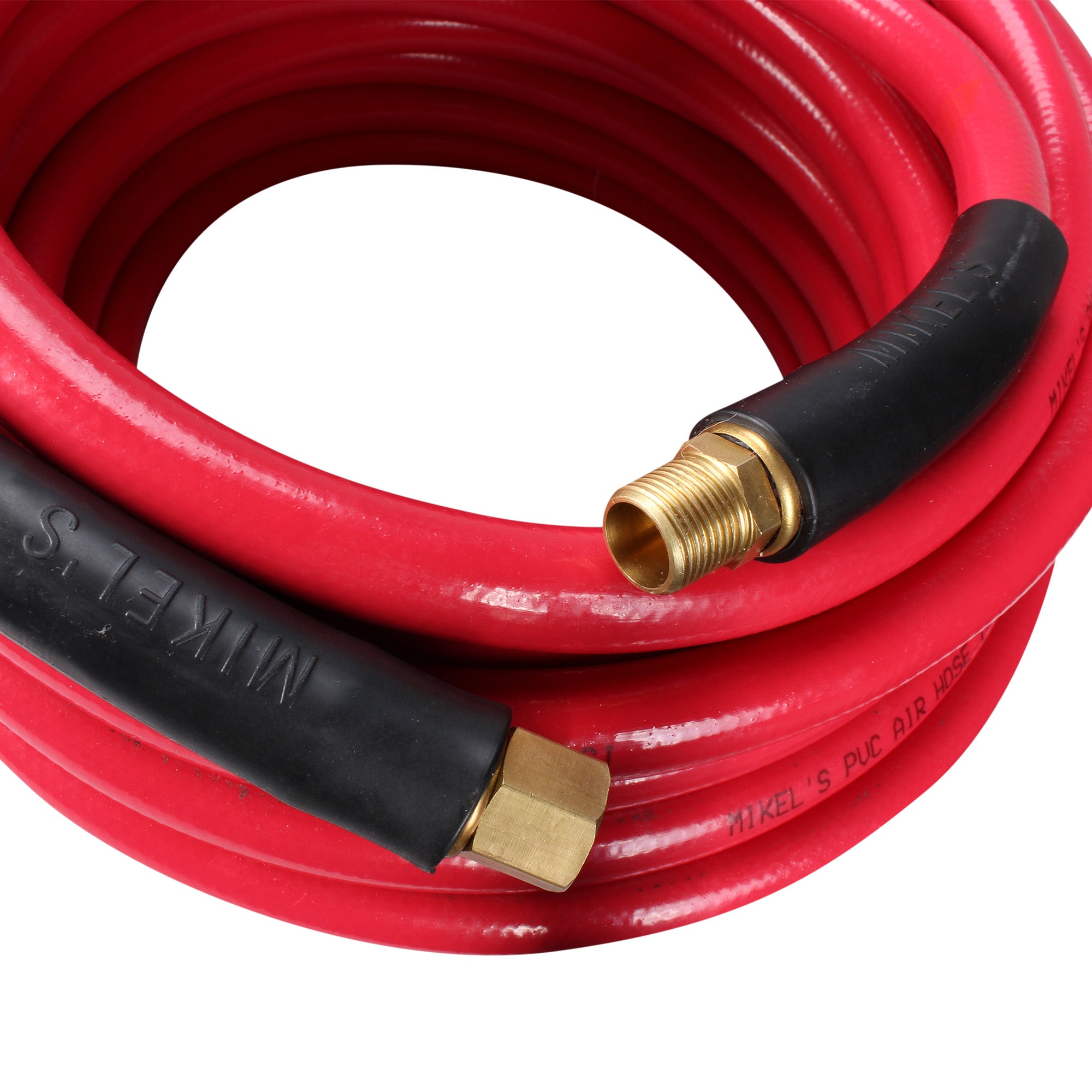 Manguera de PVC para aire a presión 1/2” x 20 m conexión 1/2” NPT