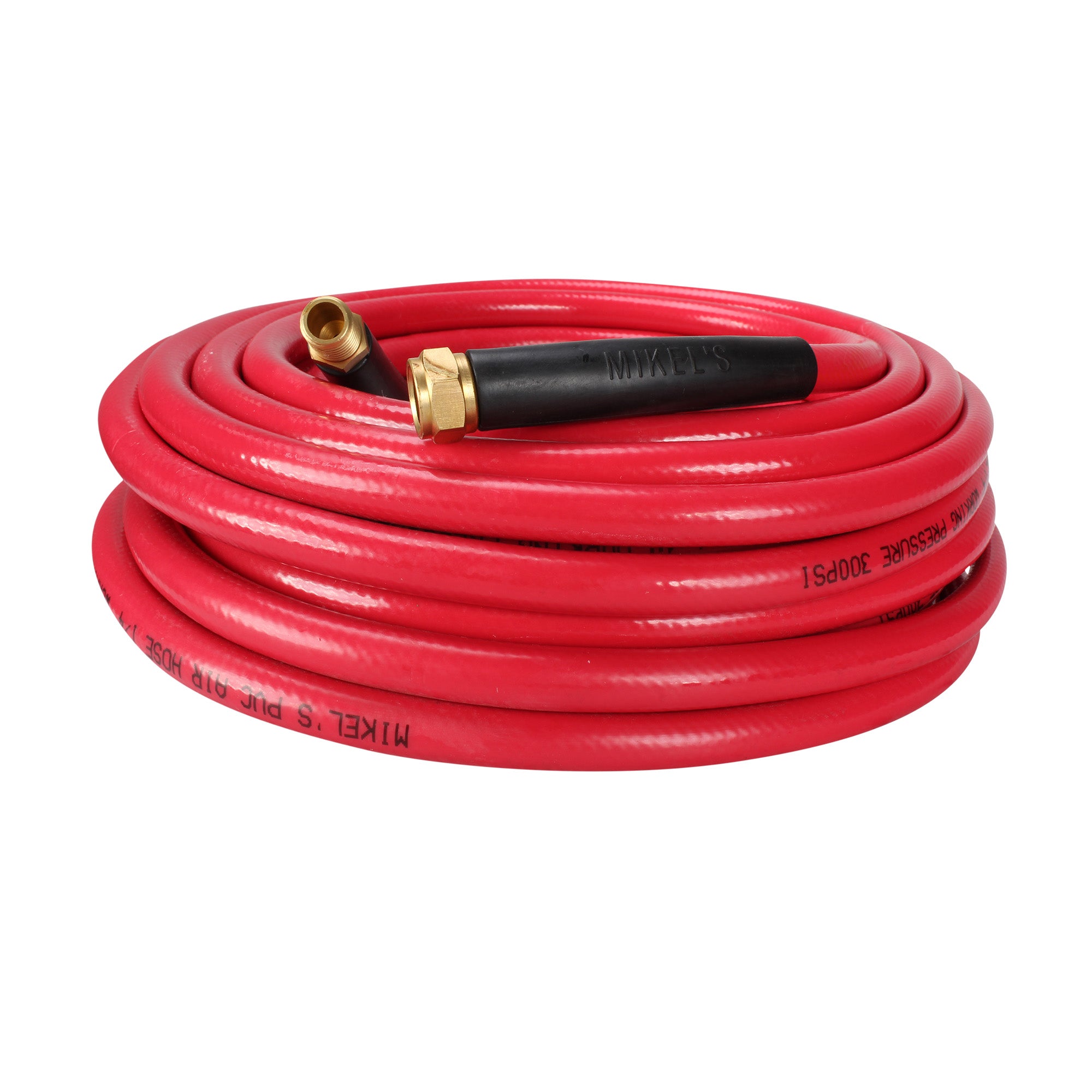 Manguera de PVC para aire a presión 3/8” x 10 m conexión 1/4” NPT