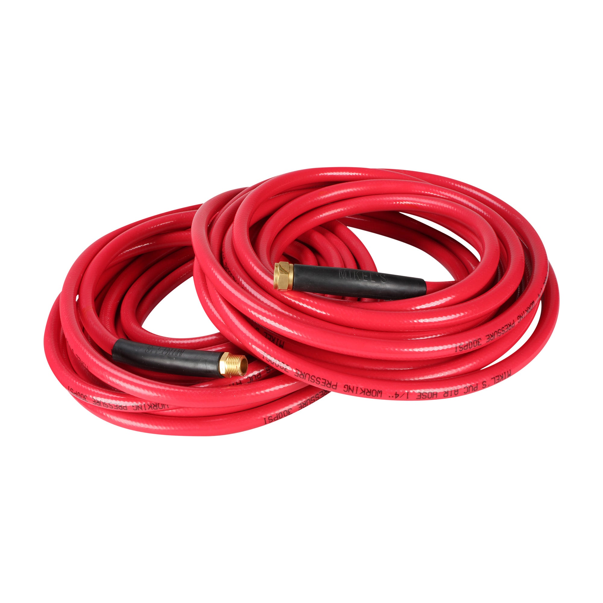 Manguera de PVC para aire a presión 3/8” x 10 m conexión 1/4” NPT
