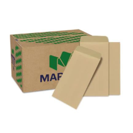 MAPASA - Sobre COIN-625 Ante Mapasa 60Kg Pegue al Centro Solapa Engomada 8.8x16.4cm Pqte C/1000