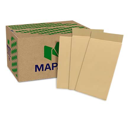 MAPASA - Sobre COIN-625 Ante Mapasa 60Kg Pegue Bilateral Solapa sin Engomar 8.8x16.4cm Pqte C/1000