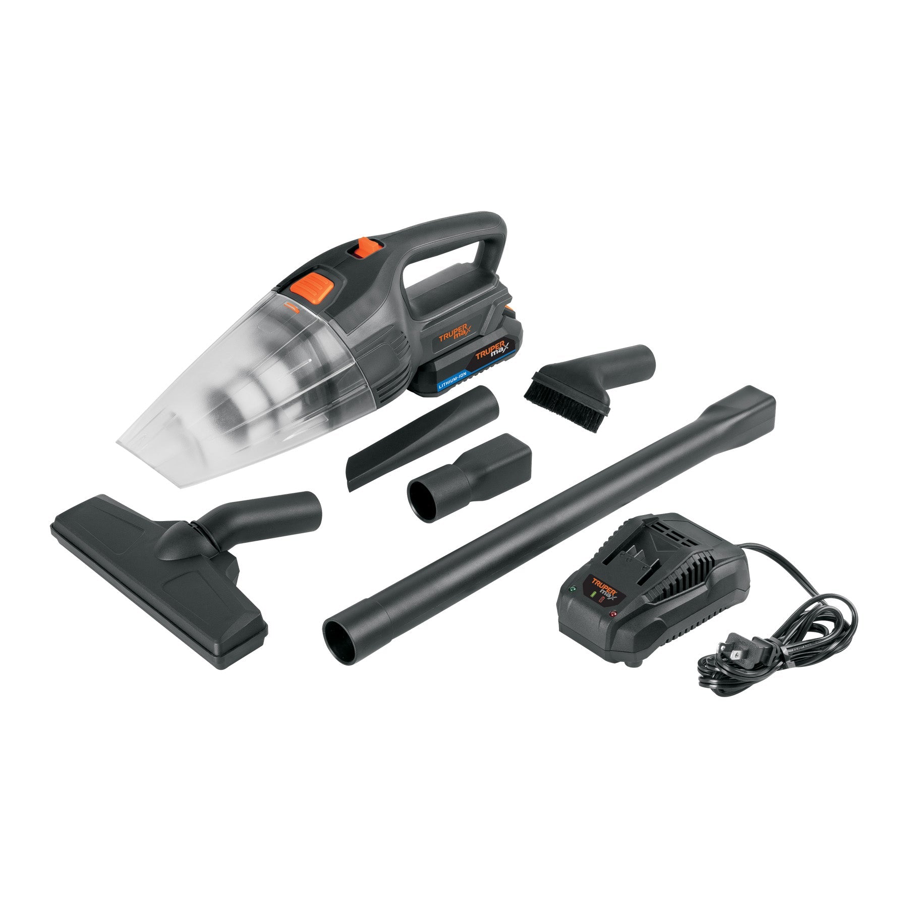 Aspiradora para auto, 20V, 1 bateria 2Ah, MAX